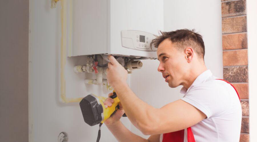 Local tankless water heater installation in Negley, OH